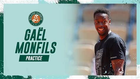 Gaël Monfils - Practice | Roland-Garros 2023 - TennisGusto