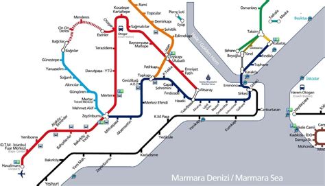 Plan Métro Istanbul