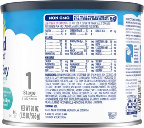 Gerber® Good Start® Gentle Soy Complete Nutrition Infant Powder Formula, 20 oz - Harris Teeter