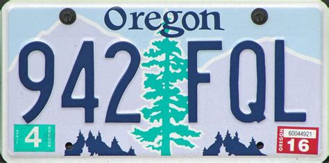 oregon license plate 2013 - Google Search Vehicle Registration Plate, Registration Plates, Car ...