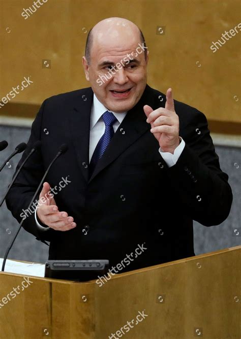 Russian Prime Minister Nominee Mikhail Mishustin Editorial Stock Photo ...