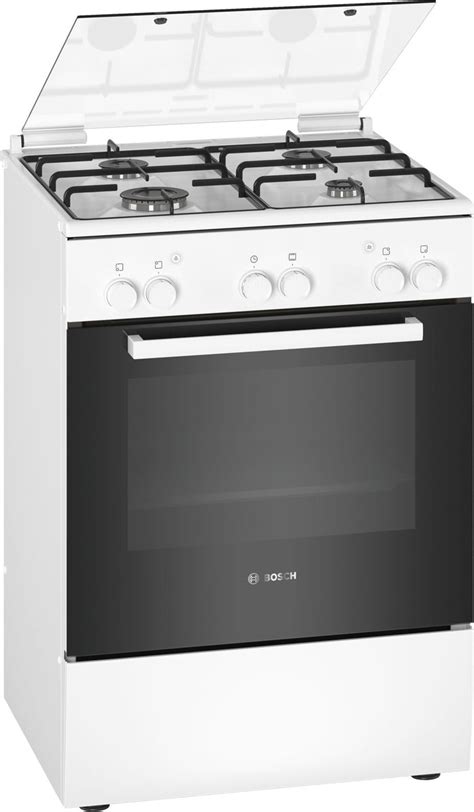 BOSCH 60cm Freestanding Gas Cooker - White - Serie 2 -HGA120B20Z – Artisans Trade Depot