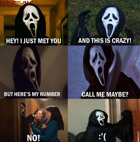 GhostFace call me maybe GAG'S by Darkness-Man on DeviantArt