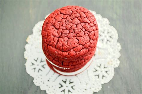 Red Velvet Cookies - Kitchen Gidget