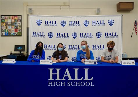 Hall High School Seniors Sign National Letters of Intent - We-Ha | West Hartford News