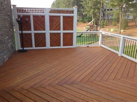 deck privacy wall | Forest Deck from Cary Deck & Screen Porch Construction | Raleigh Deck ...