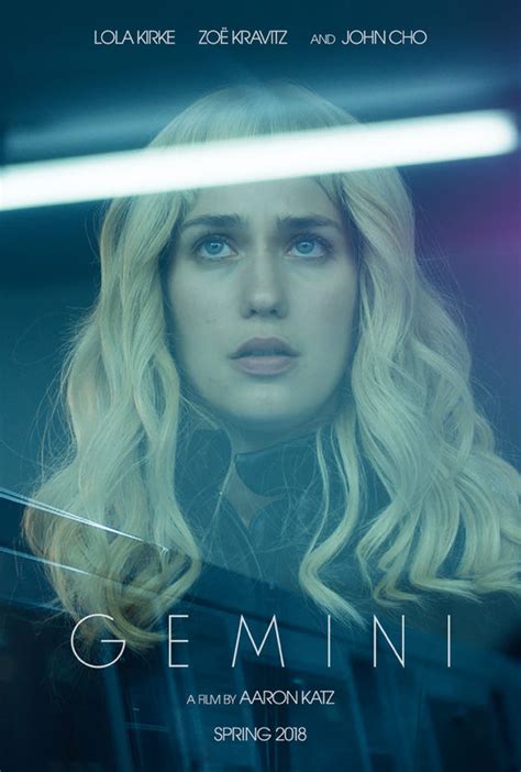 Gemini Movie starring Lola Kirke, Zoë Kravitz, and John Cho : Teaser ...