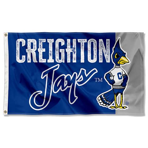 Creighton Bluejays Mascot Flag - State Street Products