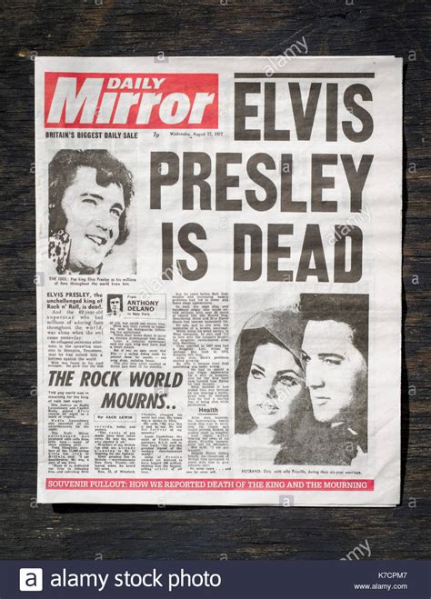 Elvis Presley Death Stock Photos & Elvis Presley Death Stock Images - Alamy