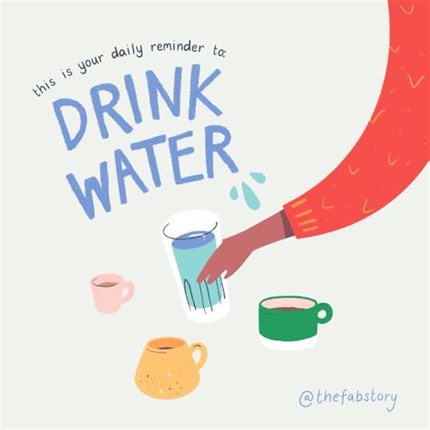 Your Daily Reminder to Drink Water – Fabulous Magazine | Water reminder, Drinking water, Water ...