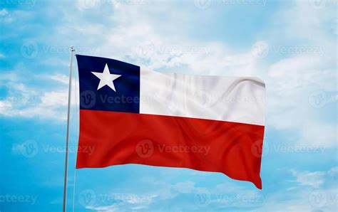 Chile Flag Wallpaper, Chile Flag Texture 48874903 Stock Photo at Vecteezy