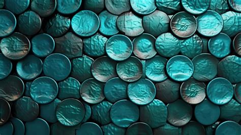 Turquoise Colored Metal Texture Forms Abstract Background, Metal Pattern, Iron Plate, Steel ...