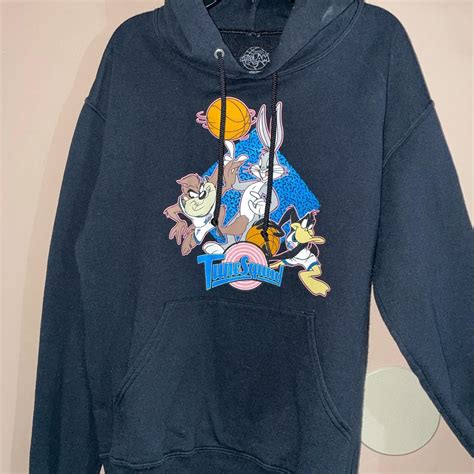 Looney Tunes, Tune Squad Hoodie - Small Hoodie has... - Depop