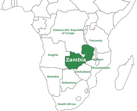 Zambia Geography - Where is Zambia, What's in Zambia?