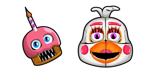 Five Nights at Freddy's Funtime Chica cursor – Custom Cursor