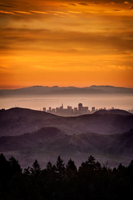 San Francisco Sunrise 2 | Mt Tamalpais State Park, CA | Fred Mertz Photography