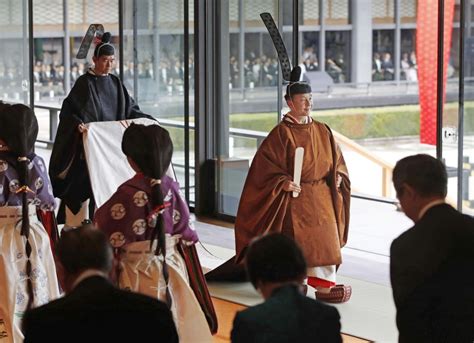 IN PHOTOS: Japanese Emperor Naruhito's enthronement ceremony | Japanese ...