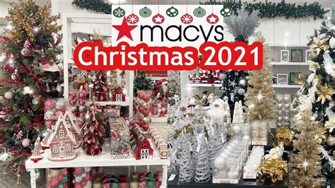 Macys Christmas Decor 2021 * Virtual Shopping Vlog - YouTube