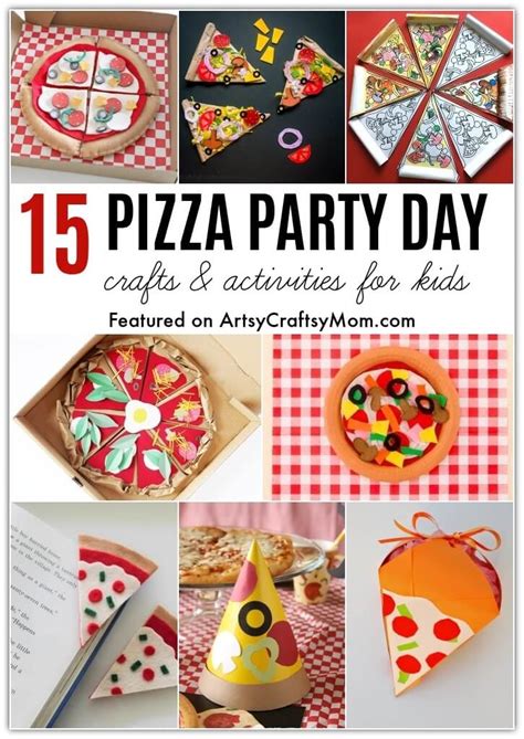 15 Positively Tempting Pizza Crafts for Kids