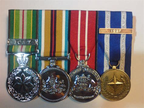 Australian Active Service ICAT Afghanistan Medal ADM NATO ISAF Replica Medals - The Medalist ...