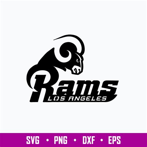 Los Angeles Rams Logo Svg, Nfl Svg, Sport Svg, Png Dxf Eps F - Inspire ...