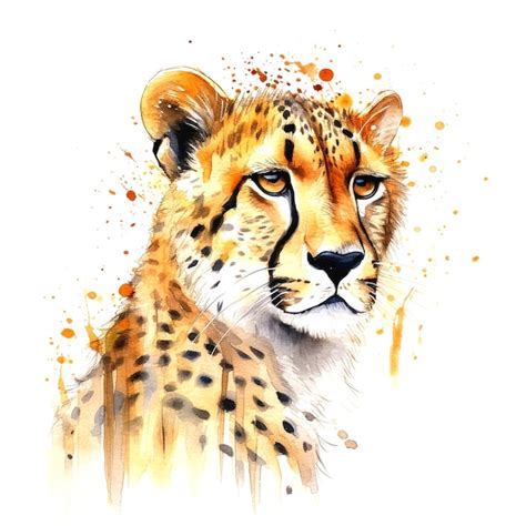 Premium AI Image | design of cheetah