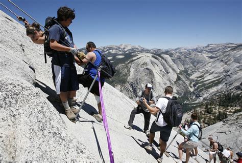 How to get early permits (this weekend!) to hike Yosemite's Half Dome - LA Times