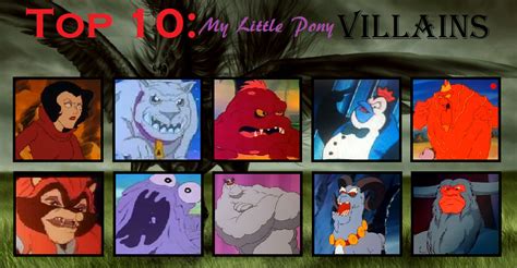 Top 10: My Little Pony Villains by Dark-Carioca on DeviantArt