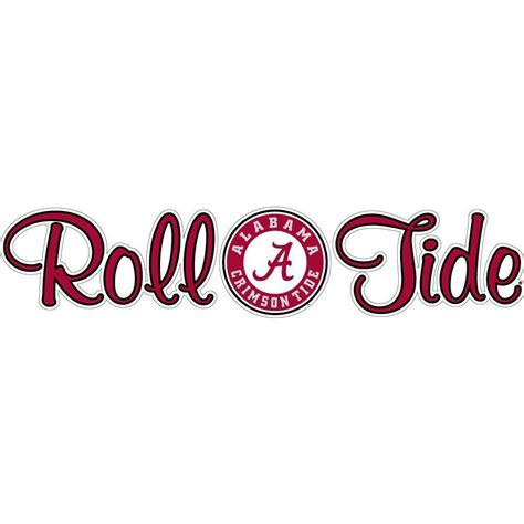 Alabama Roll Crimson Tide Logo - LogoDix