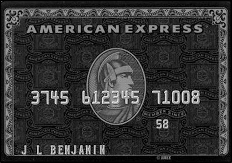 Amex Black Card Poster American Express Black Card Centurion - Etsy Canada