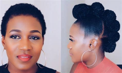 How To | Faux Hawk Updo On Short Natural Hair Fashion Style Share Tweet ...