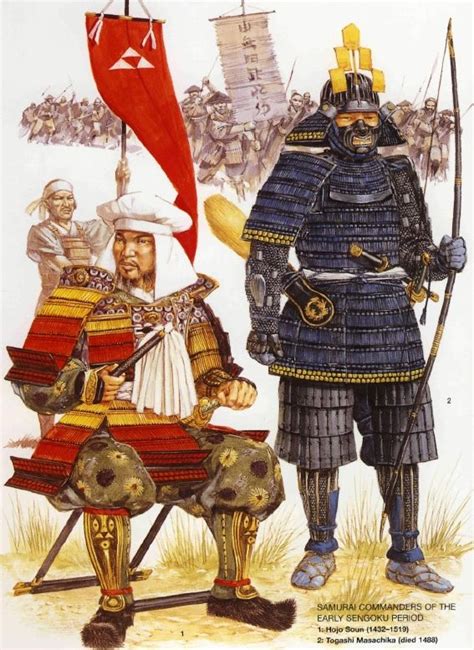 Samurai Commanders of the early Sengoku period. Japanese History, Asian ...