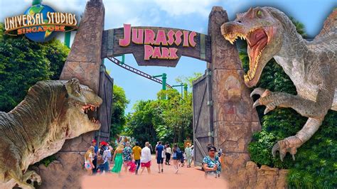 Jurassic Park Universal Studios Singapore ARCHIVED - YouTube