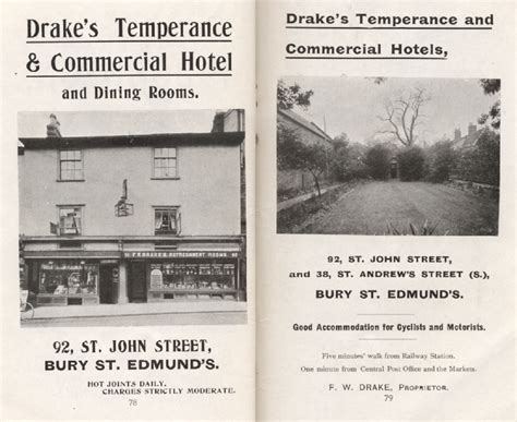 St Edmundsbury Local History - Bury St Edmunds Town Guide 1906