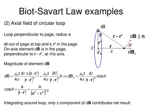 PPT - Biot-Savart Law PowerPoint Presentation - ID:4065417