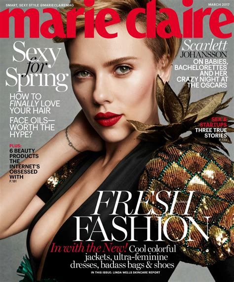 Scarlett Johansson Actress - Fashion Magazine Covers : Celebrity ...