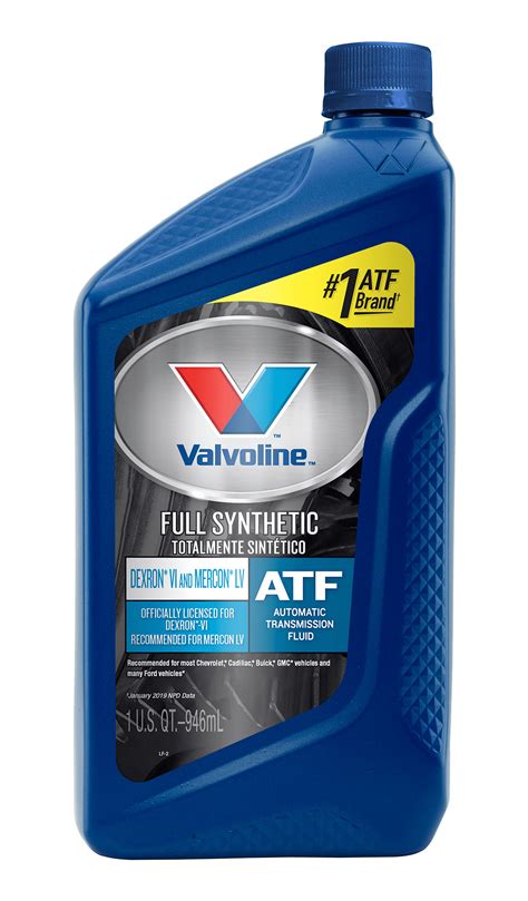 Valvoline DEXRON VI/MERCON LV Full Synthetic Automatic Transmission Fluid (ATF) 1 QT - Walmart.com