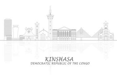 Kinshasa Skyline Vector Images (65)