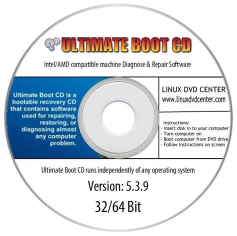 Ultimate Boot CD V.5.3.9 (32/64Bit) – Choice Tech Supplies