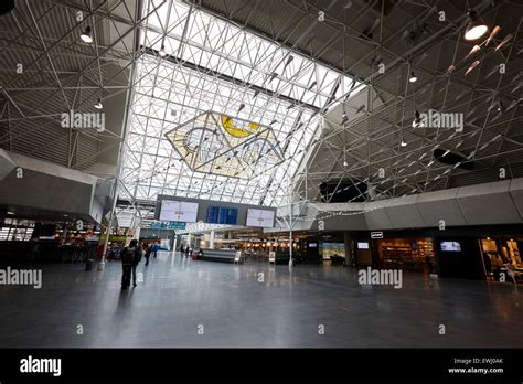 Keflavik airport departures area terminal building Iceland Stock Photo, Royalty Free Image ...