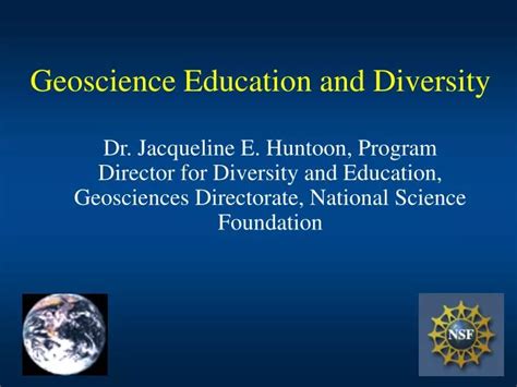 PPT - Geoscience Education and Diversity PowerPoint Presentation, free download - ID:3654608