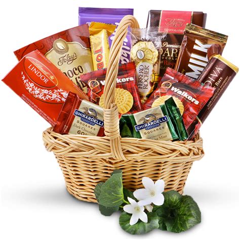 Assorted Chocolate Lover's Gift BasketGift Baskets Windsor