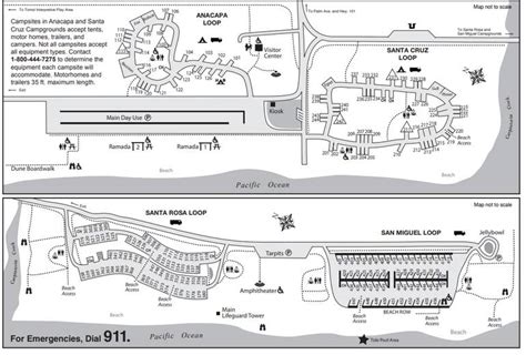 Carpinteria State Beach Campground Map - Maping Resources