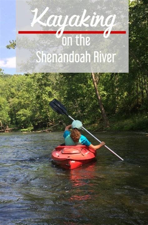 Kayaking on the Shenandoah River