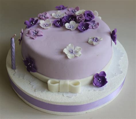 Violet Cake by Violeta Glace Birthday Cakes For Women, Pretty Birthday Cakes, 2nd Birthday ...