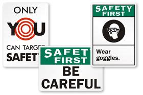 All Safety First Signs - Our Full Selection of Safety First Signs