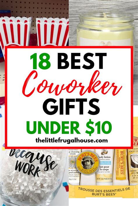 35 Christmas Gifts for Coworkers Under $10 - The Little Frugal House ...