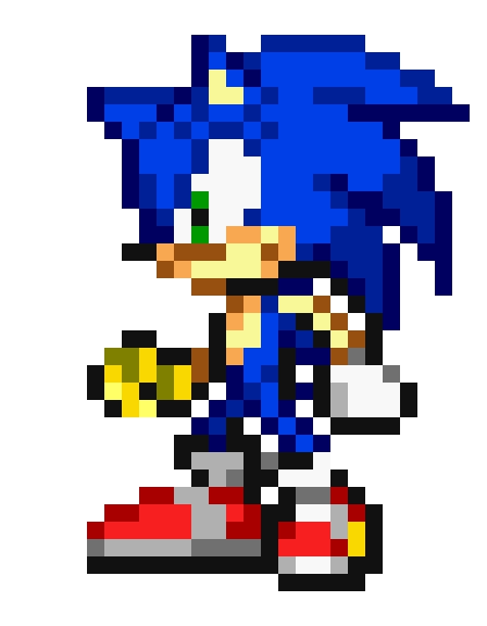 Sonic pixel art | Sonic the Hedgehog! Amino