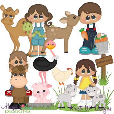 Petting Zoo SVG Cutting Files + Clipart - $3.25 : Marjorie Ann Designs, SVG Cutting Files ...