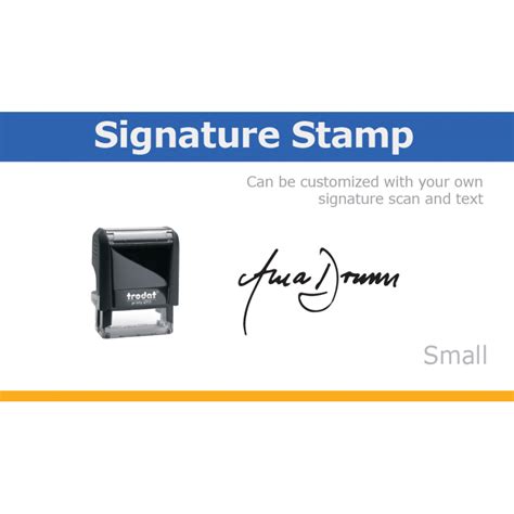 SelfStamps.com: Small Signature Stamp